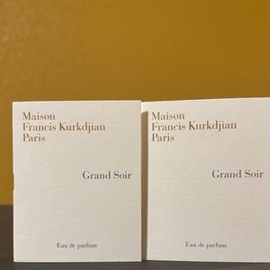 Maison Francis Kurkdjian Grand Soir Perfume in White and Gold